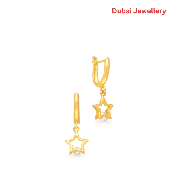 Malabar Gold Earring-22 karat